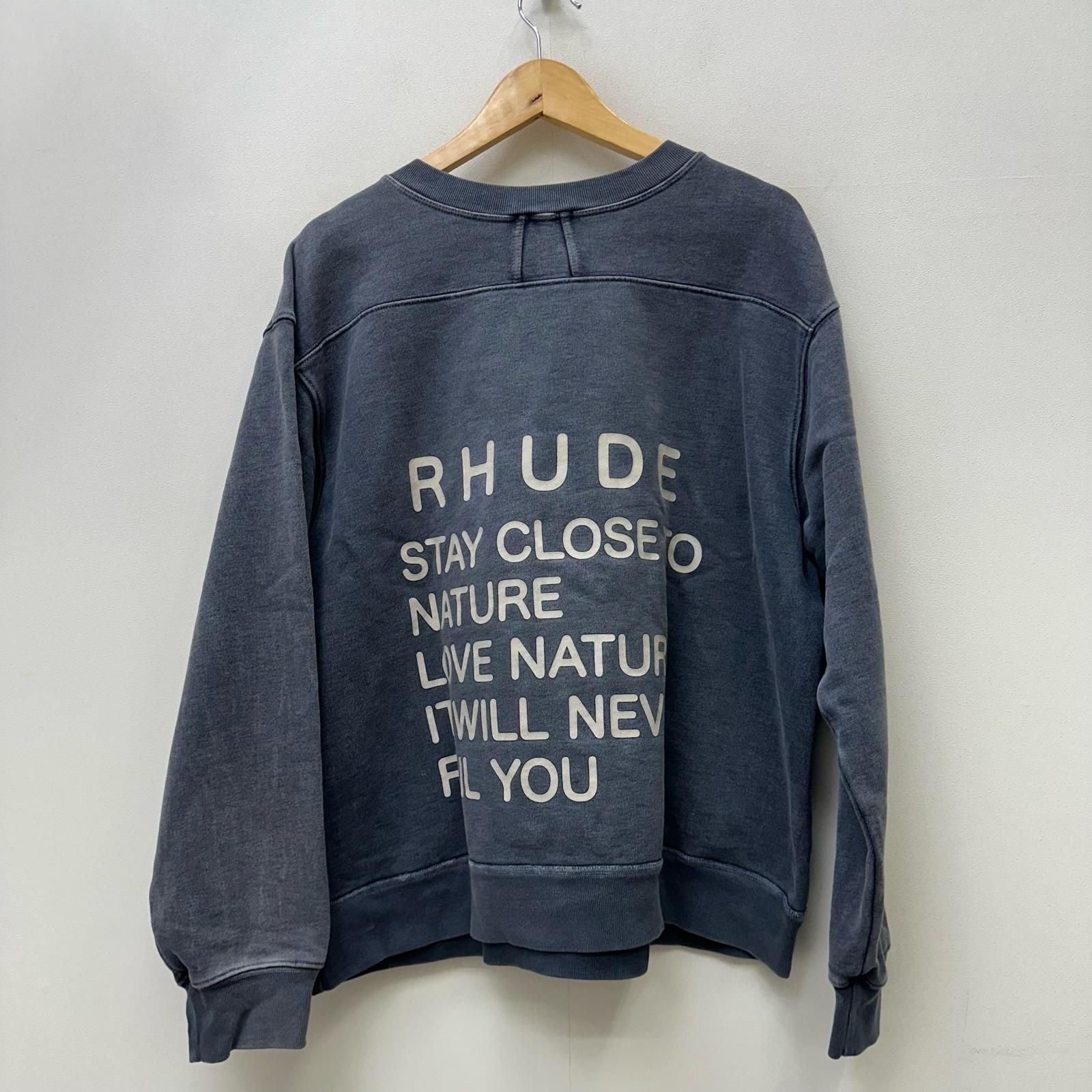 加古川店】 中古 RHUDE | ルード スウェット NATURE GOOSE SWEATSHIRT 