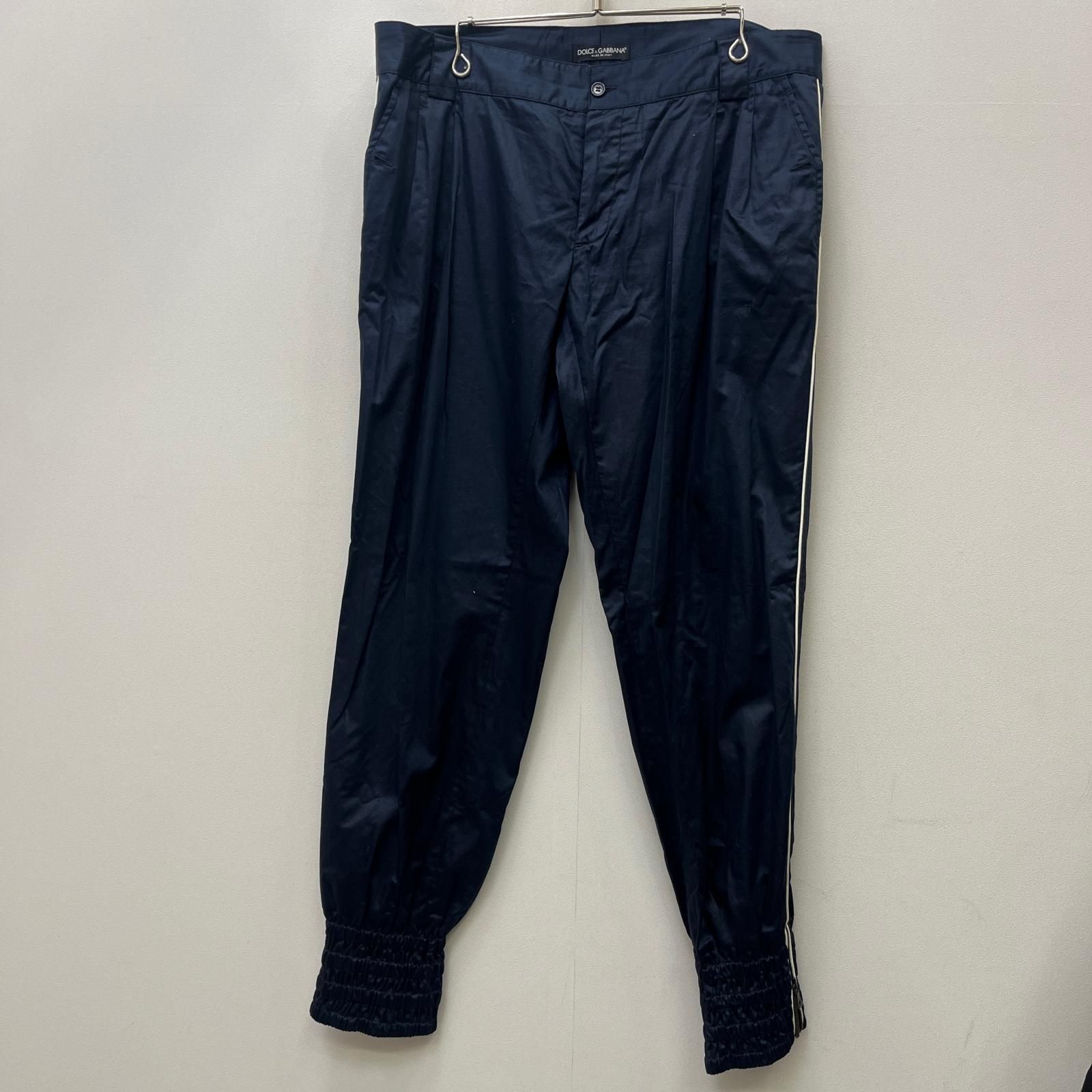 【加古川店】 中古 DOLCE & GABBANA | ドルチェアンドガッバーナ パンツ G3LUCT/FU6EV ネイビー サイズ：54 【108】