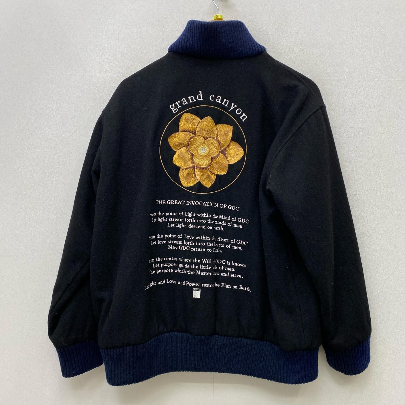 【加古川店】 中古 GDC | ジーディーシー スタジャン LOTUS stadium jumper ブラック サイズ：L 【95】 加古川店】 中古 GDC | ジーディーシー スタジャン LOTUS stadium