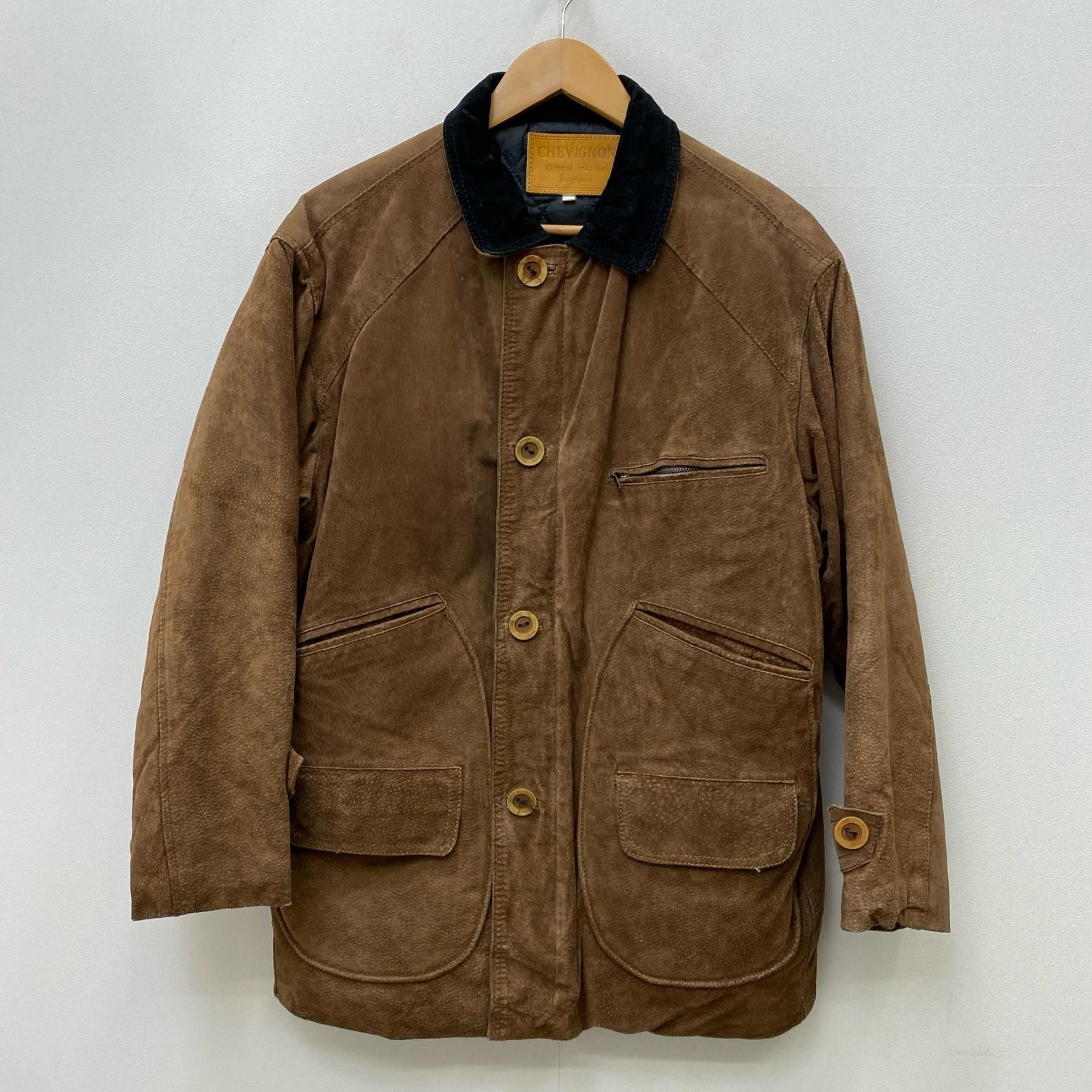 加古川店】 中古 レザー CHEVIGNON ブラウン 【93】 - メルカリ