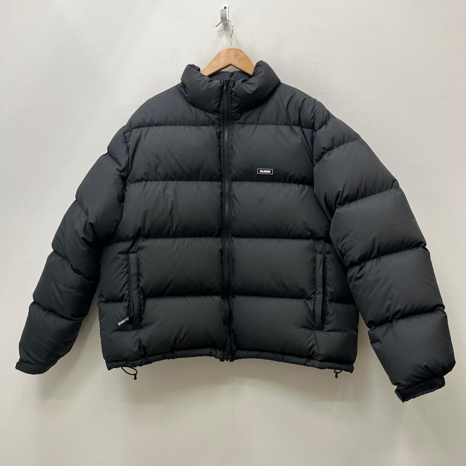 【加古川店】 中古 X-LARGE | エクストララージ ダウンジャケット DOWN JACKET 101244021011 ブラック サイズ：L 【95】
