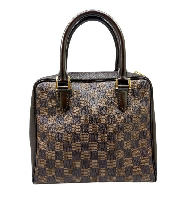 【中古】LOUIS VUITTON ルイ ヴィトン ダミエ エベヌ ブレラ ハンドバッグ ブラウン N51150 SD0021 レディース お洒落 人気 ヴィンテージ 茶 【ブランドギャラリー東心斎橋店】