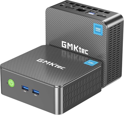 GMKtec ミニPC G3S 第12世代 Intel N95 【i3-10110U/N97より高速】Windows11 Pro 搭載 ミニPC｜4コア4スレッド｜最大3.4GHz｜小型PC・超軽量｜WIFI5/BT5.0｜2画面出力・VES f089fba4