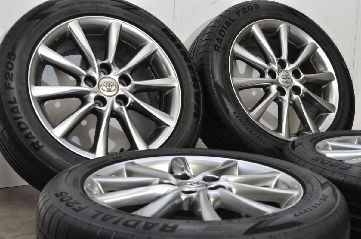 程度良好】トヨタ 50 エスティマ アエラス 純正 17in 7J +50 PCD114.3