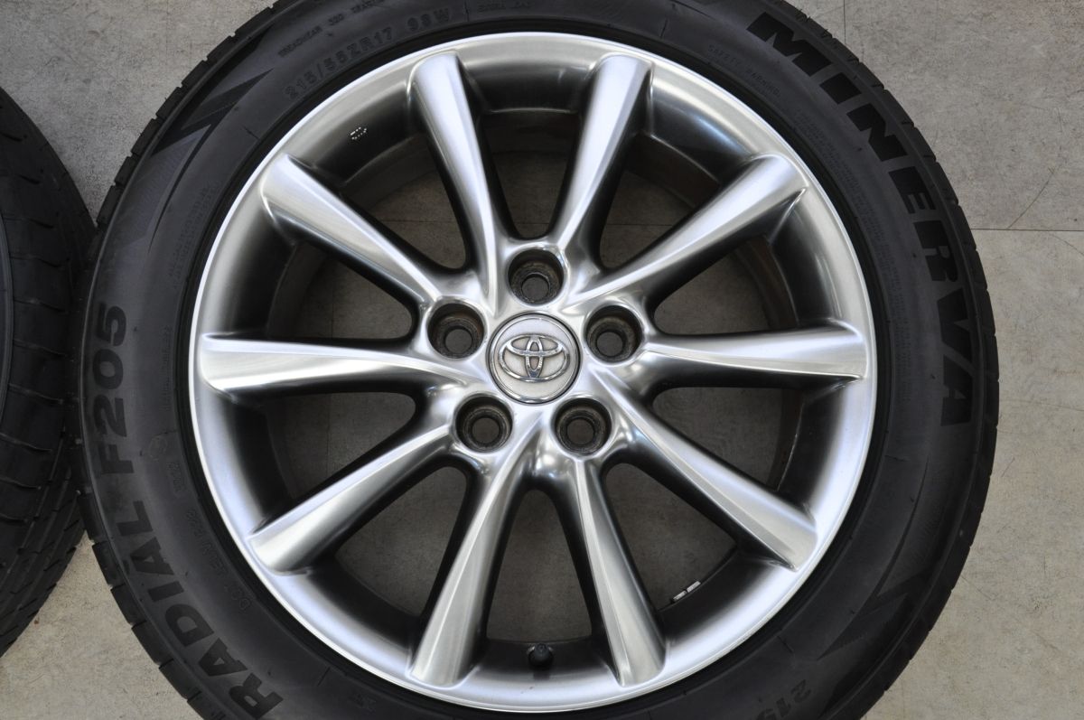 程度良好】トヨタ 50 エスティマ アエラス 純正 17in 7J +50 PCD114.3 