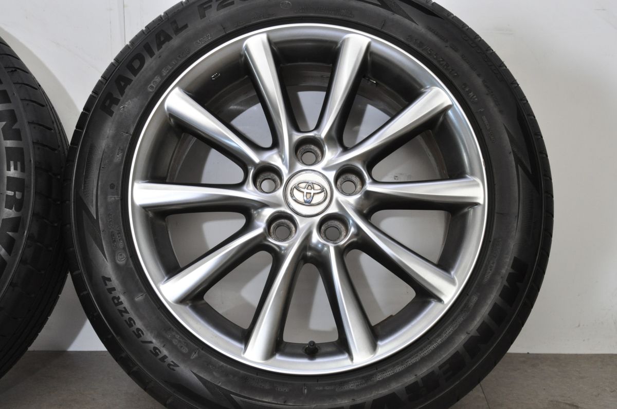 程度良好】トヨタ 50 エスティマ アエラス 純正 17in 7J +50 PCD114.3