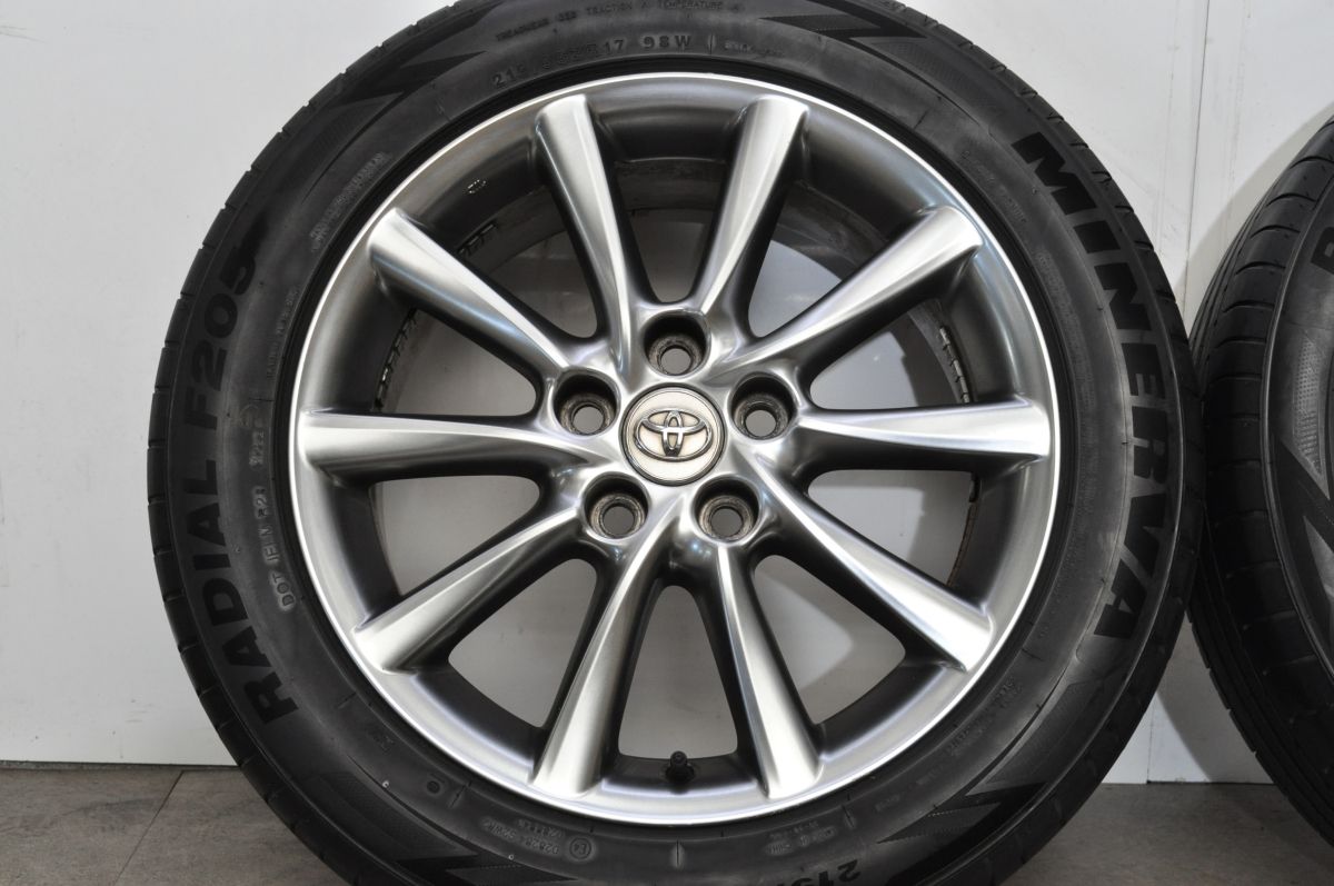 程度良好】トヨタ 50 エスティマ アエラス 純正 17in 7J +50 PCD114.3