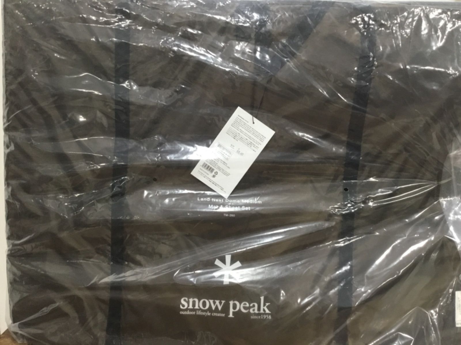 新品 SNOW PEAK ランドネストドーム M マットシートセット (TM-260