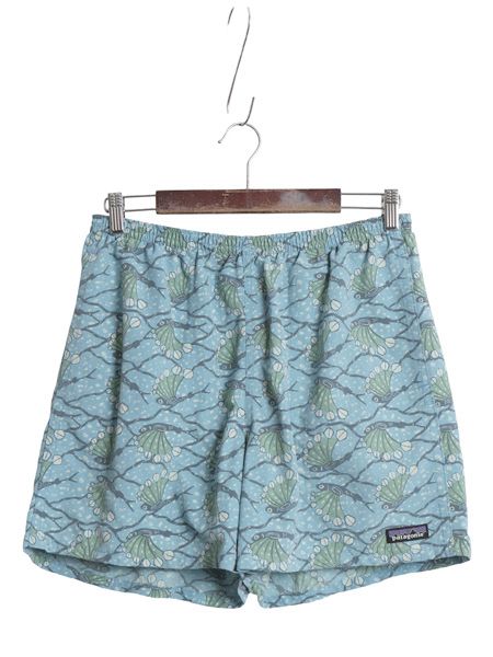 パタゴニア バギーズ ショーツ メンズ M / 18年製 総柄 アウトドア ナイロン ショートパンツ 短パン 海パン 水陸両用 インナー付き スイム