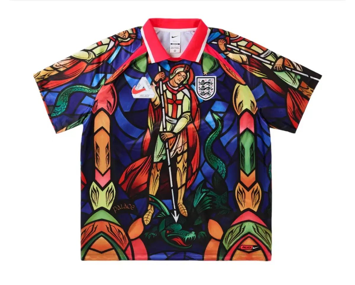 PALACE x NIKE イングランド ジャージ ブライト クリムゾン