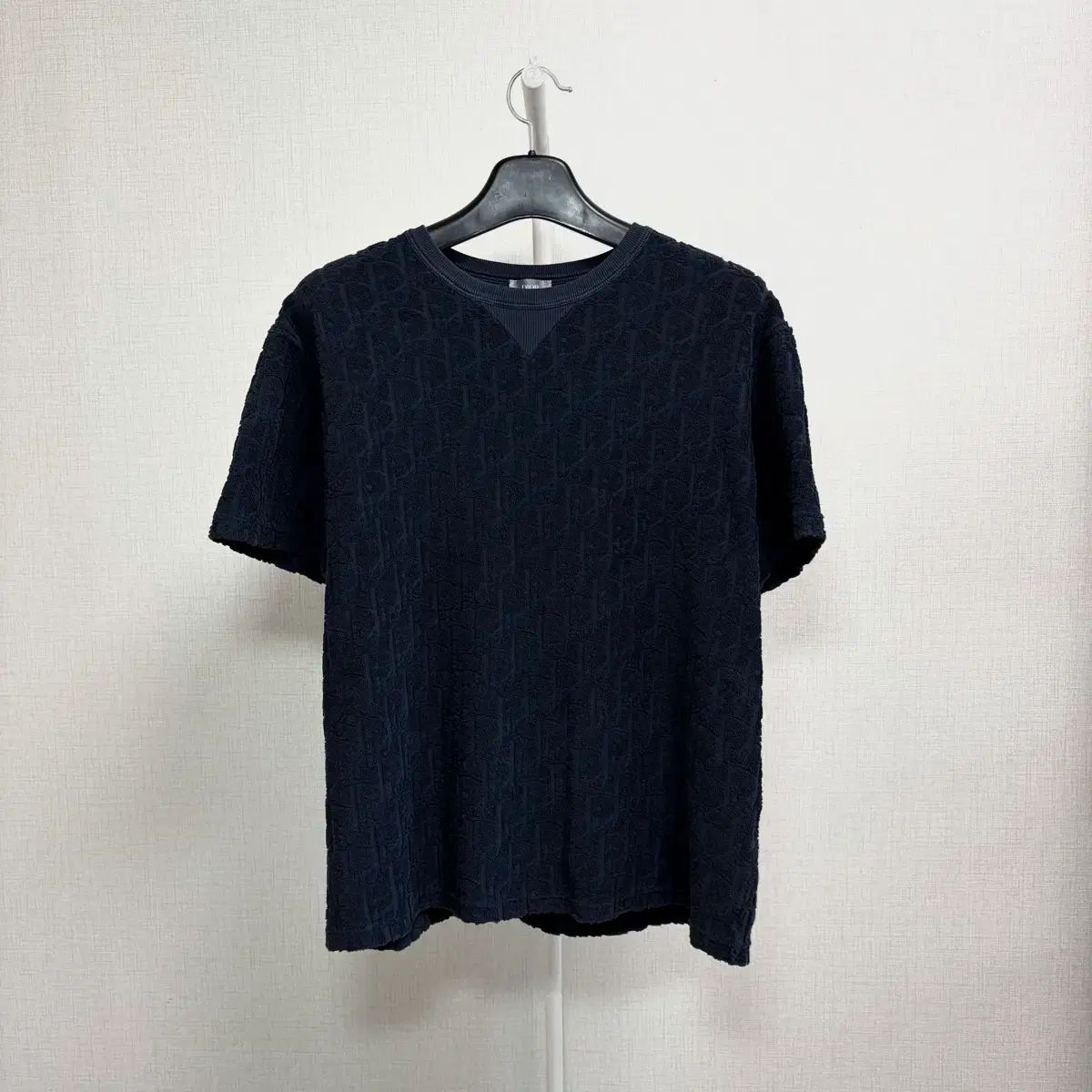 正規品/M ディオール オブリーク フレンチテリー コットン 半袖Tシャツ