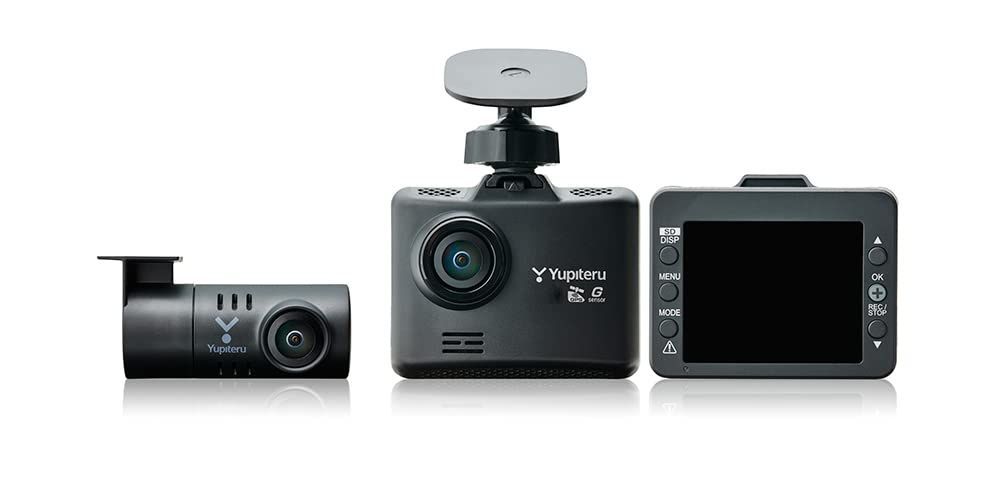 【数量限定】前後2カメラ ユピテル ドライブレコーダー DRY-TW6000d 電源直結コード付属 HD＆Gセンサー＆GPS＆HDR搭載