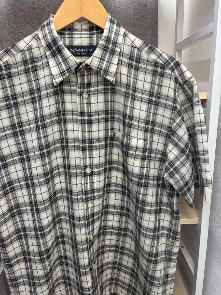 Saint Laurent サンローラン CHECK シャツ