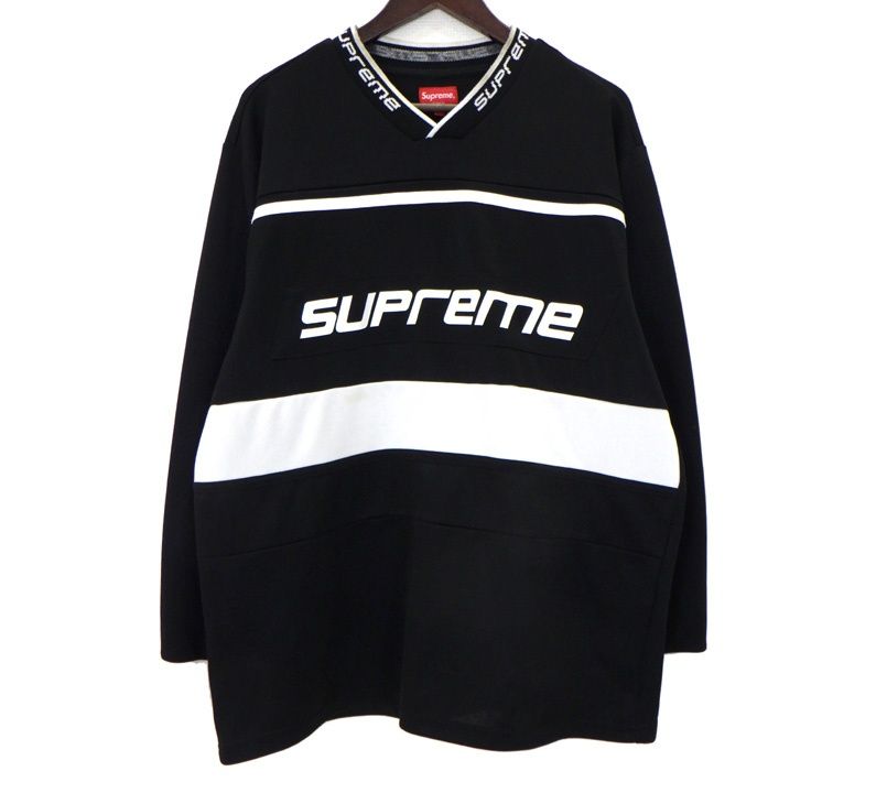 シュプリーム Supreme 18AW 【 Warm Up Hockey Jersey 】 ウォーム アップ ホッケー ジャージ 長袖　h8313