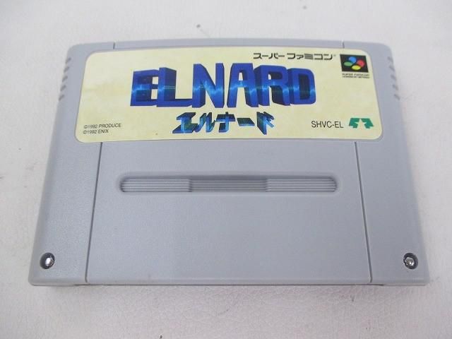 中古品 ゲーム スーパーファミコン ソフト エルナード 箱・説付き