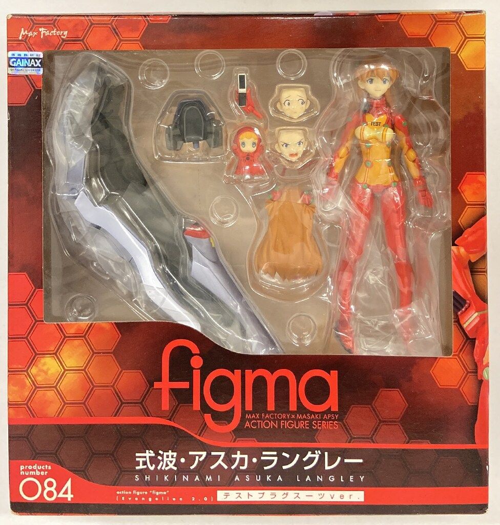 MAXFACTORY figma エヴァンゲリヲン新劇場版:破 式波・アスカ・ラングレー テストプラグスーツ ver 84