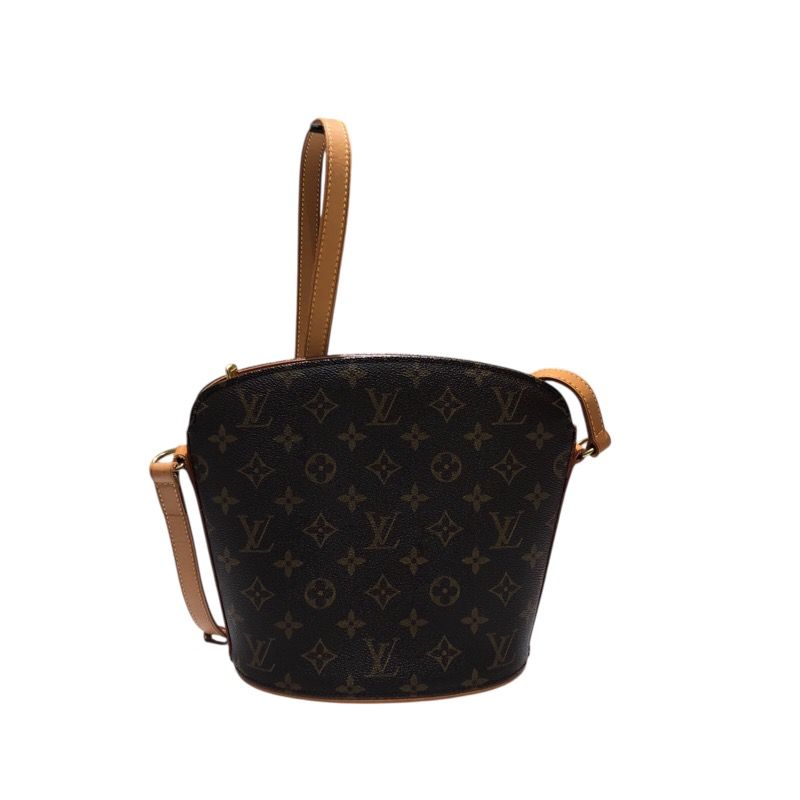 ルイ・ヴィトン LOUIS VUITTON ドルーオ M51290 ブラウン モノグラムキャンバス レディース ショルダーバッグ