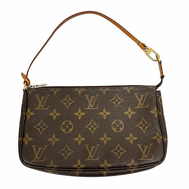 ルイヴィトン LOUIS VUITTON モノグラム ポシェット アクセソワール アクセサリー ポーチ ハンド バッグ M51980 ブランド古着ベクトル 中古▲260613