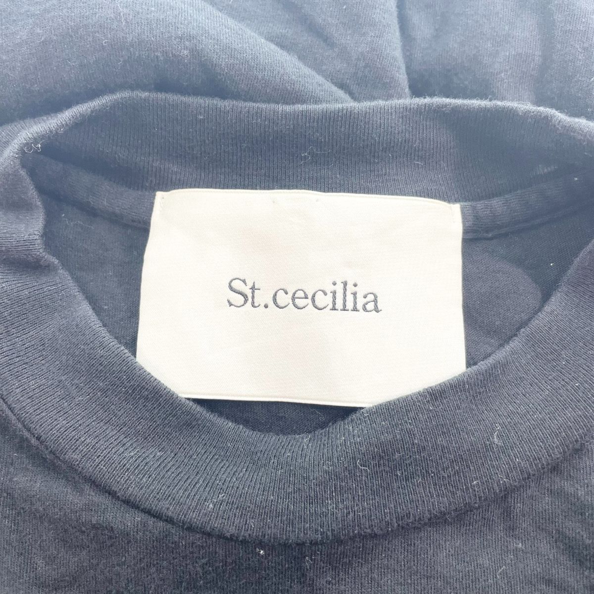 セントシリア St.cecilia BOMBORI TEE ボンボリ Tシャツ BLACK