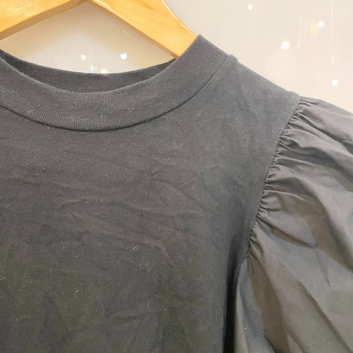 セントシリア St.cecilia BOMBORI TEE ボンボリ Tシャツ BLACK