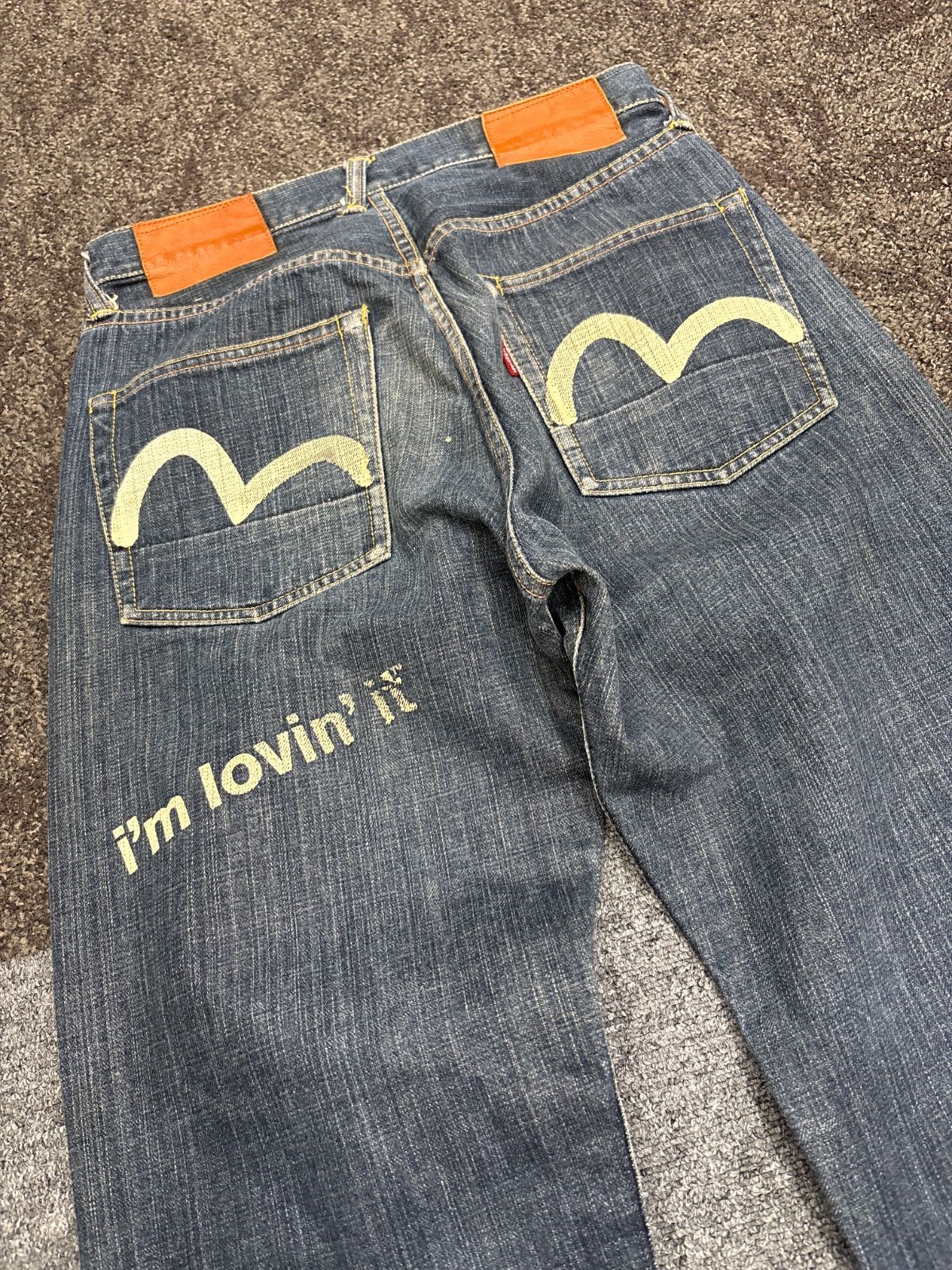 EVISU マクドナルドコラボ 赤耳 ジーンズ デニム 送料無料♪ - メルカリ