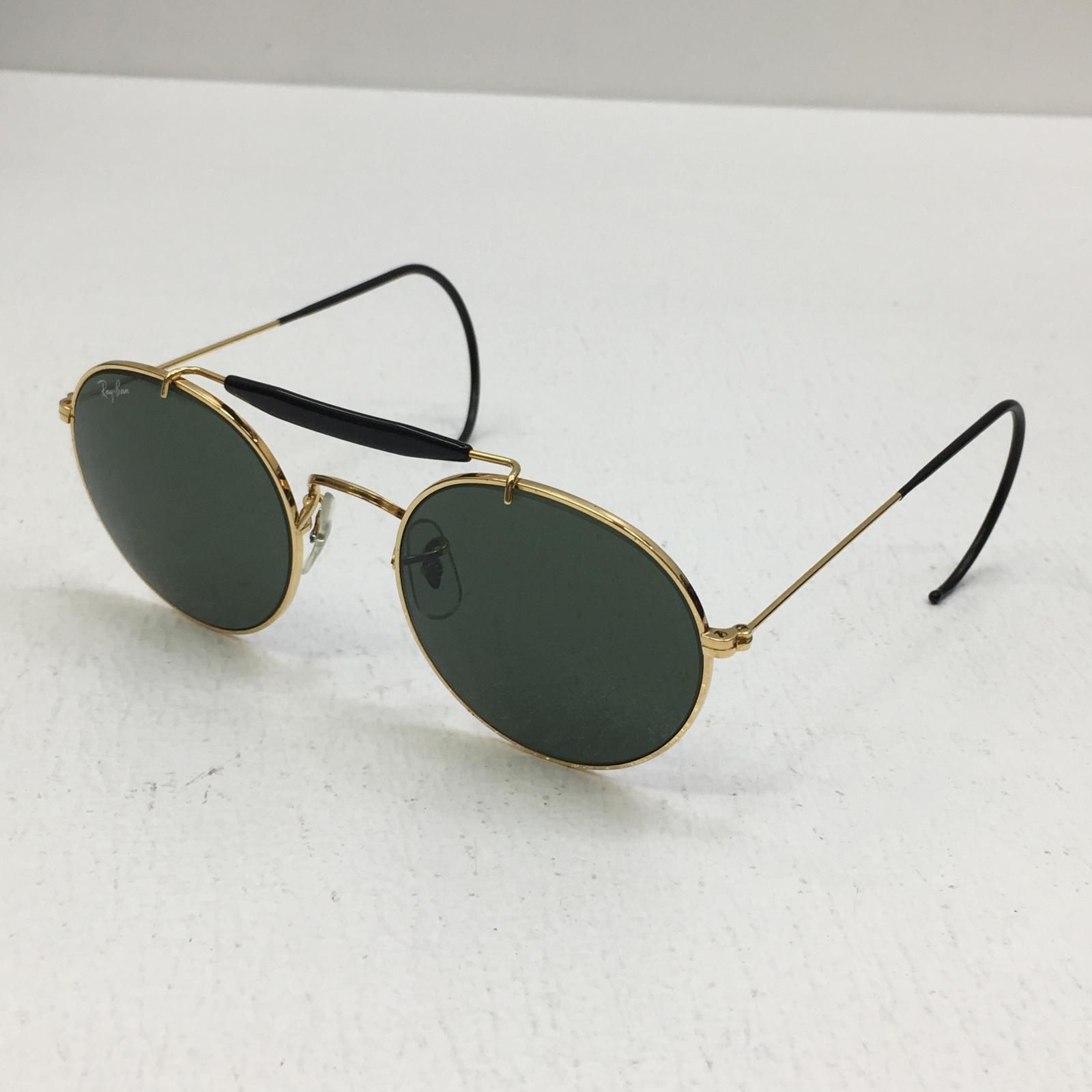 【加古川店】 中古 RAY BAN | レイバン サングラス B&L ゴールド 【116】