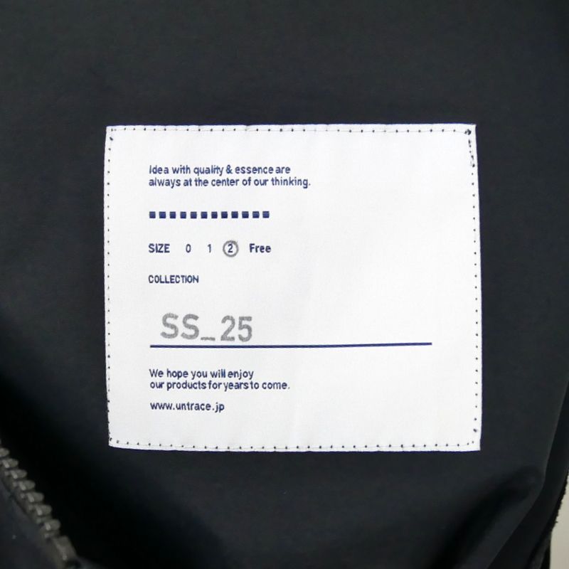 UNTRACE アントレース 国内正規 25SS GAME SHIRT S/S ゲームシャツ