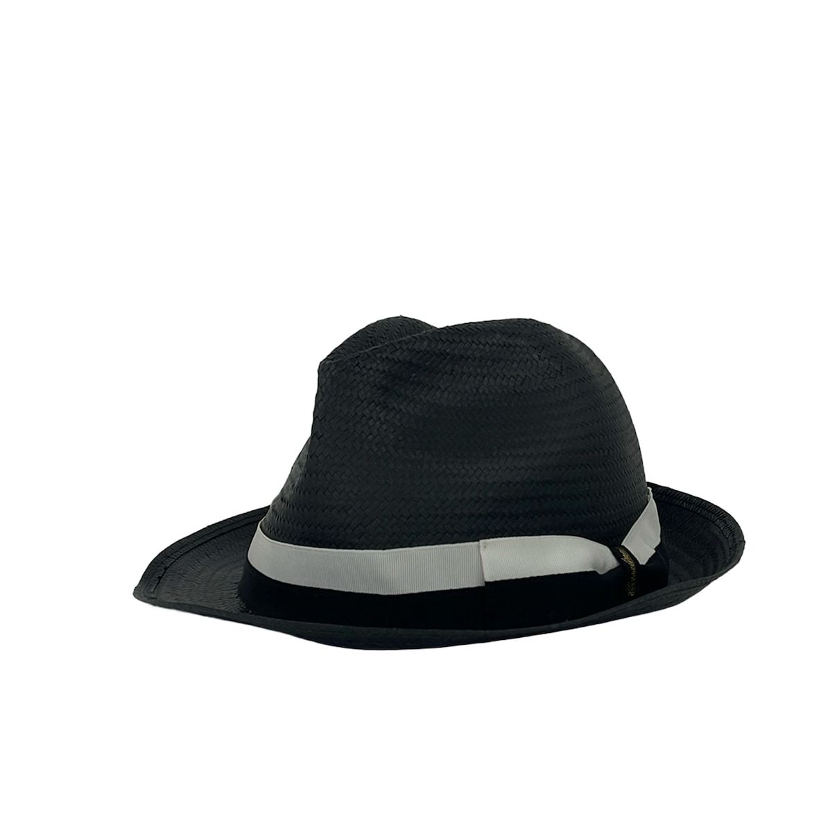 Borsalino(ボルサリーノ) ハット 59 - 黒×白