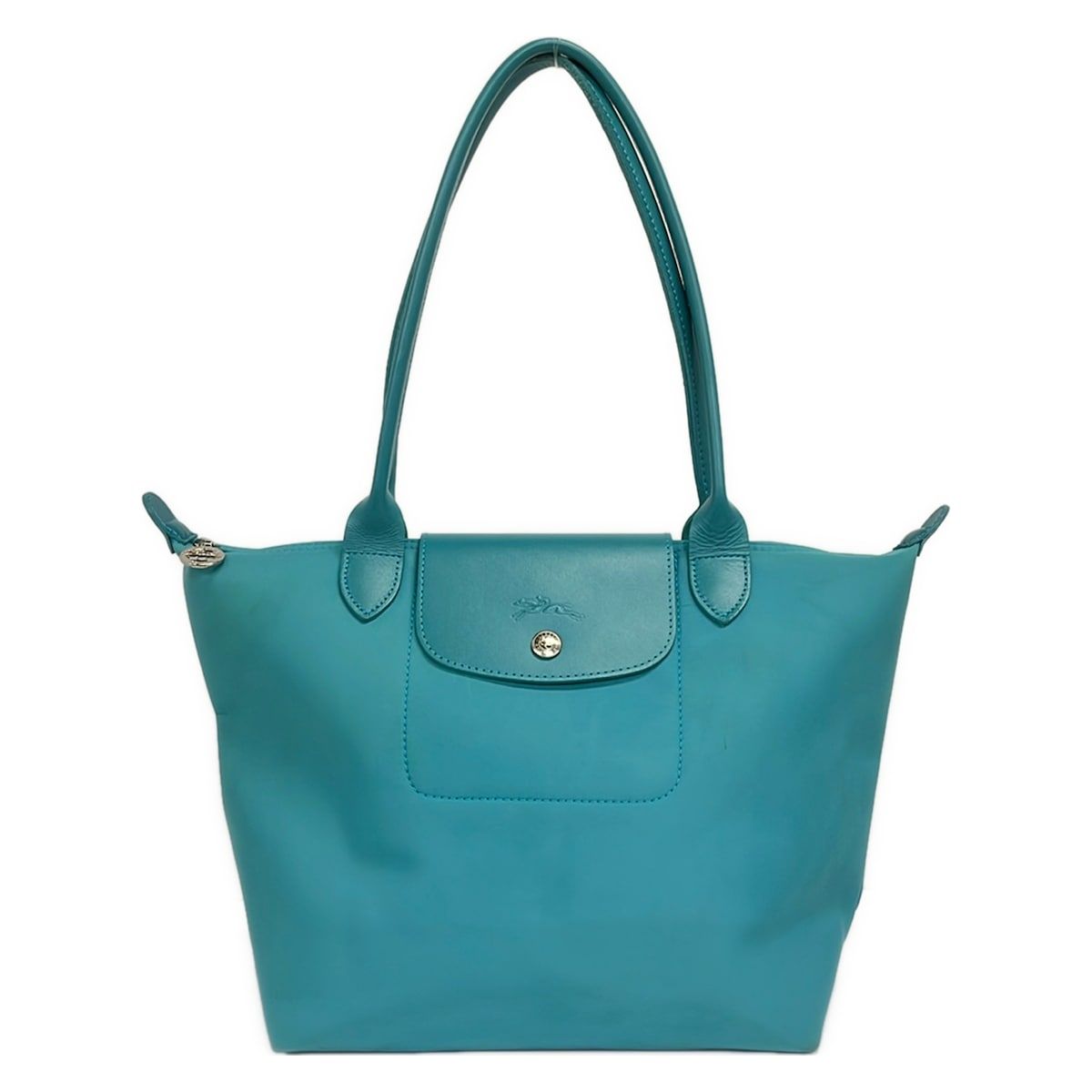 LONGCHAMP(ロンシャン) ショルダーバッグ ル・プリアージュネオ ブルーグリーン レザー