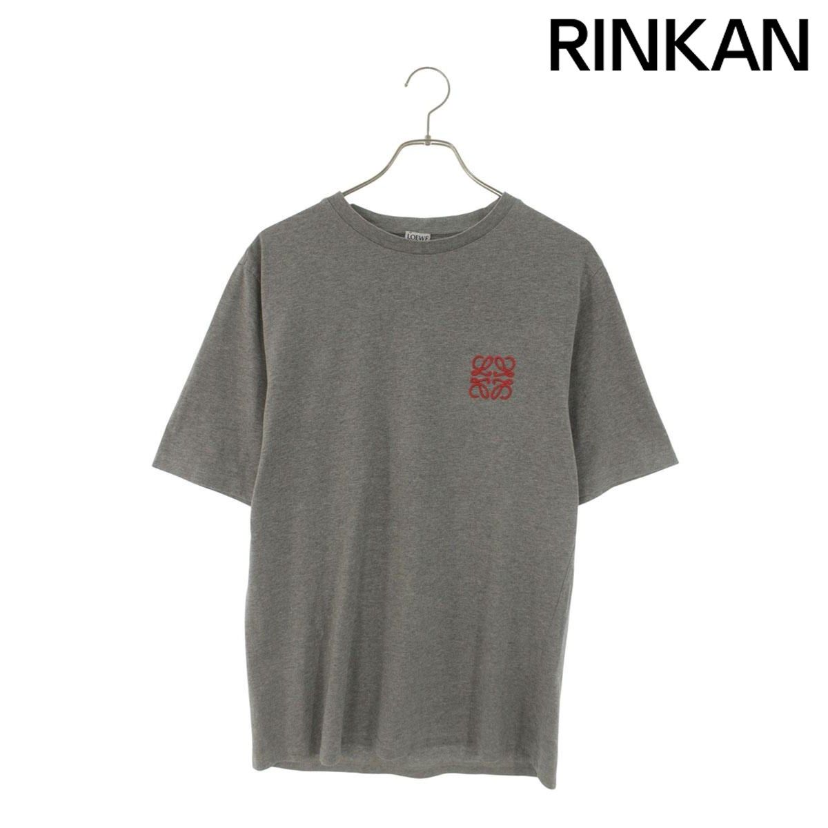 ロエベ H2179680CR アナグラム刺繍Tシャツ メンズ M