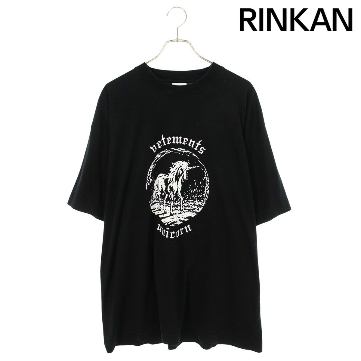 ヴェトモン 22SS UE52TR200B ユニコーンプリントTシャツ メンズ S