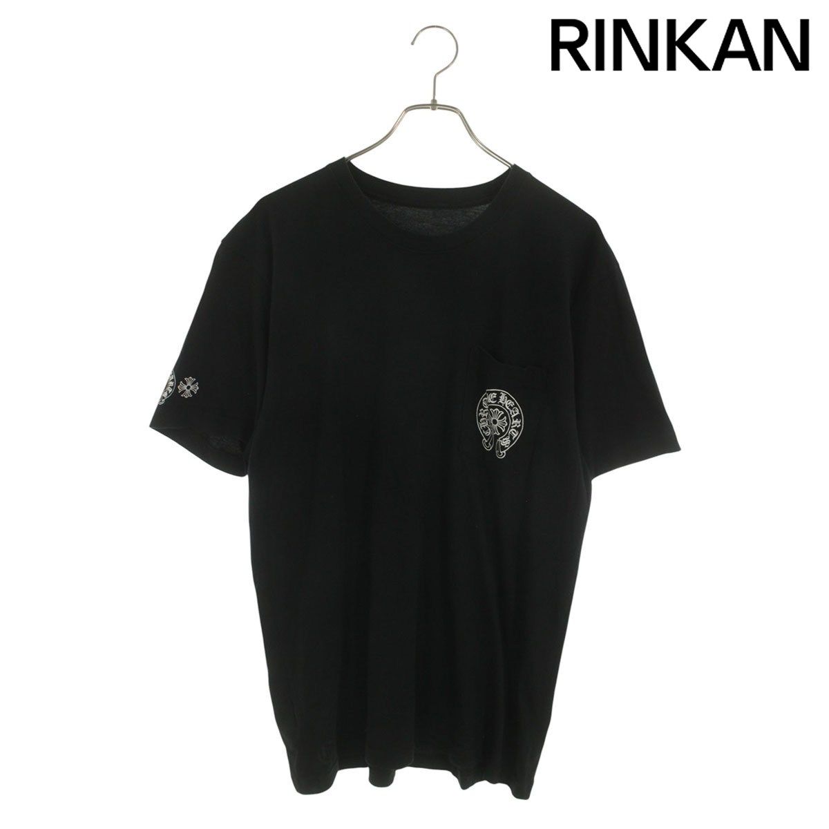 クロムハーツ CH T-SHRT/1 マルチカラーバックホースシュープリントTシャツ メンズ L