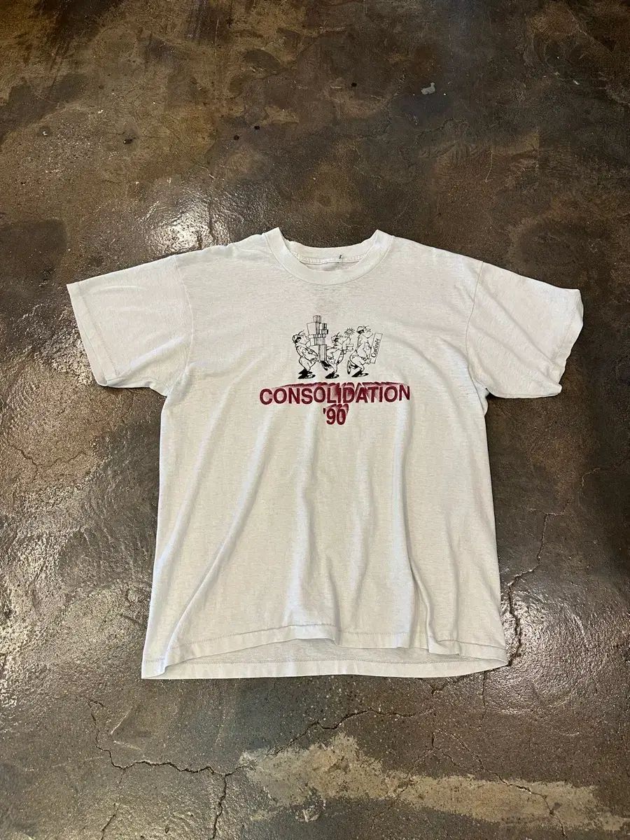90s シングルステッチ CONSOLIDATION 90 半袖T XL
