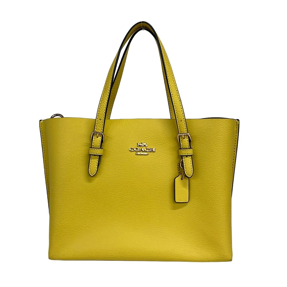 COACH(コーチ) トートバッグ モリー トート 25 C4084 イエロー レザー