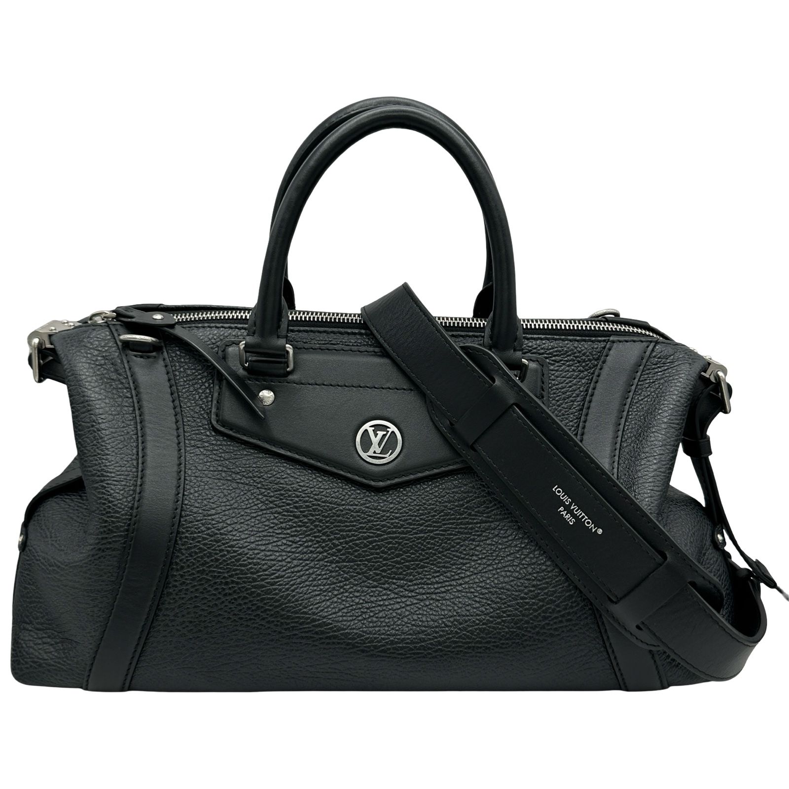 ルイ・ヴィトン LOUIS VUITTON バイカーPM M14514 ブラック レザー レディース ショルダーバッグ