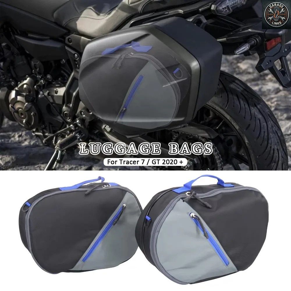 防水サイドバッグ Tracer 7 GT Tracer700 オートバイサドルバッグ ラゲッジパニアライナーバッグ YAMAHA TRACER 700 2020 2021 2022用
