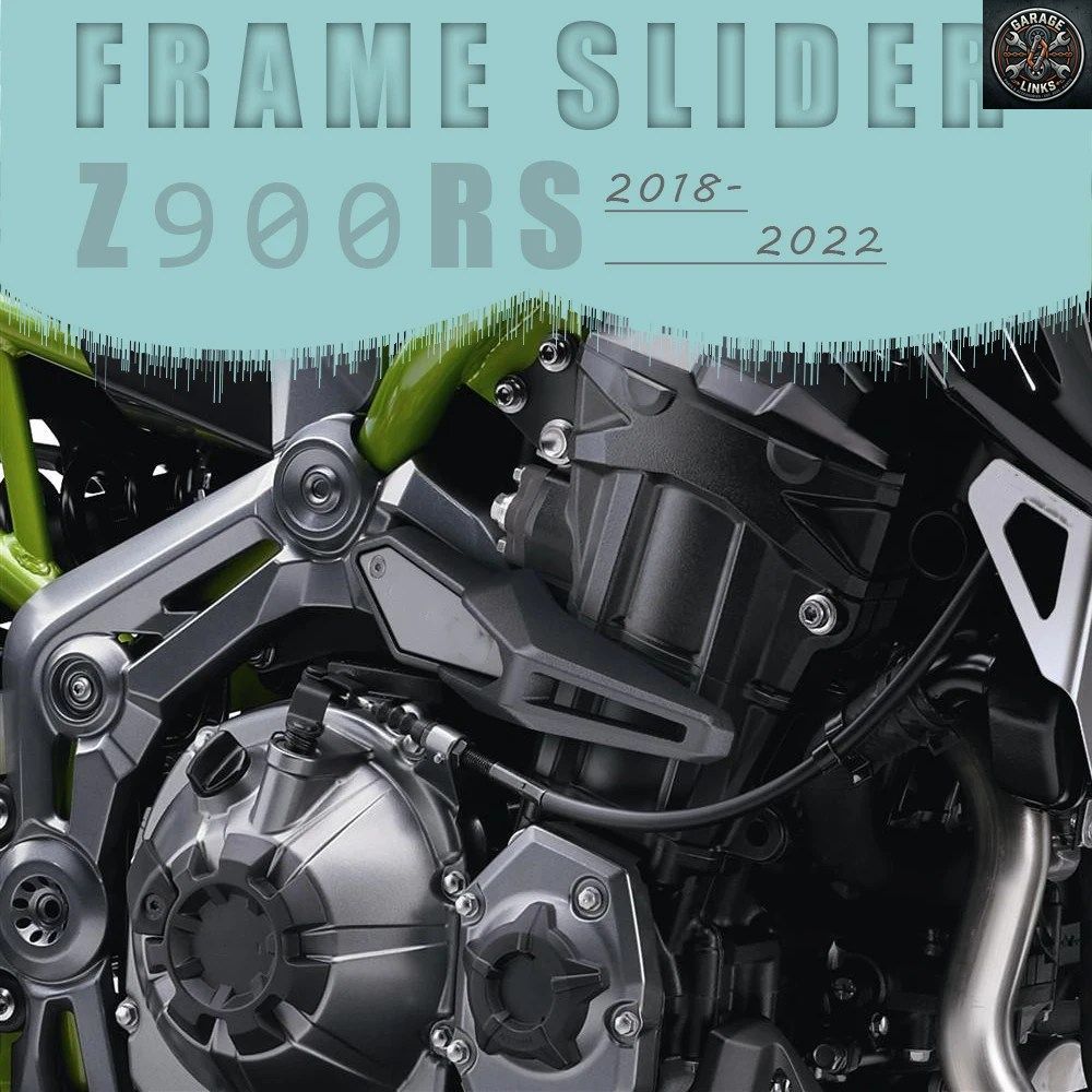 2018 - 2022年式 オートバイ用アクセサリー フレームスライダーセット エンジンガードプロテクター 左右セット カワサキ Z900RS Z 900 RS