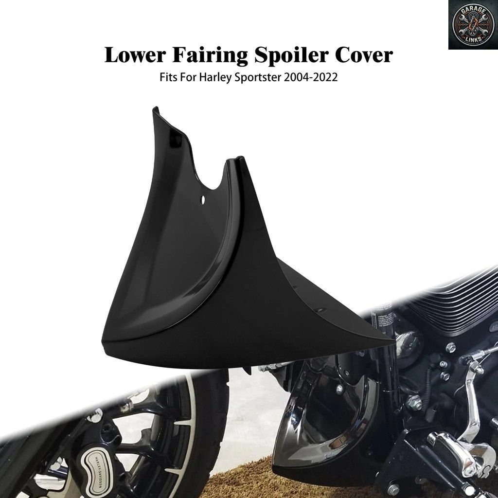 ハーレー スポーツスター XL 1200 883 48 スーパーロー ロードスター 04-22 用モーターサイクル フロントチンスポイラー フェアリング ロワ