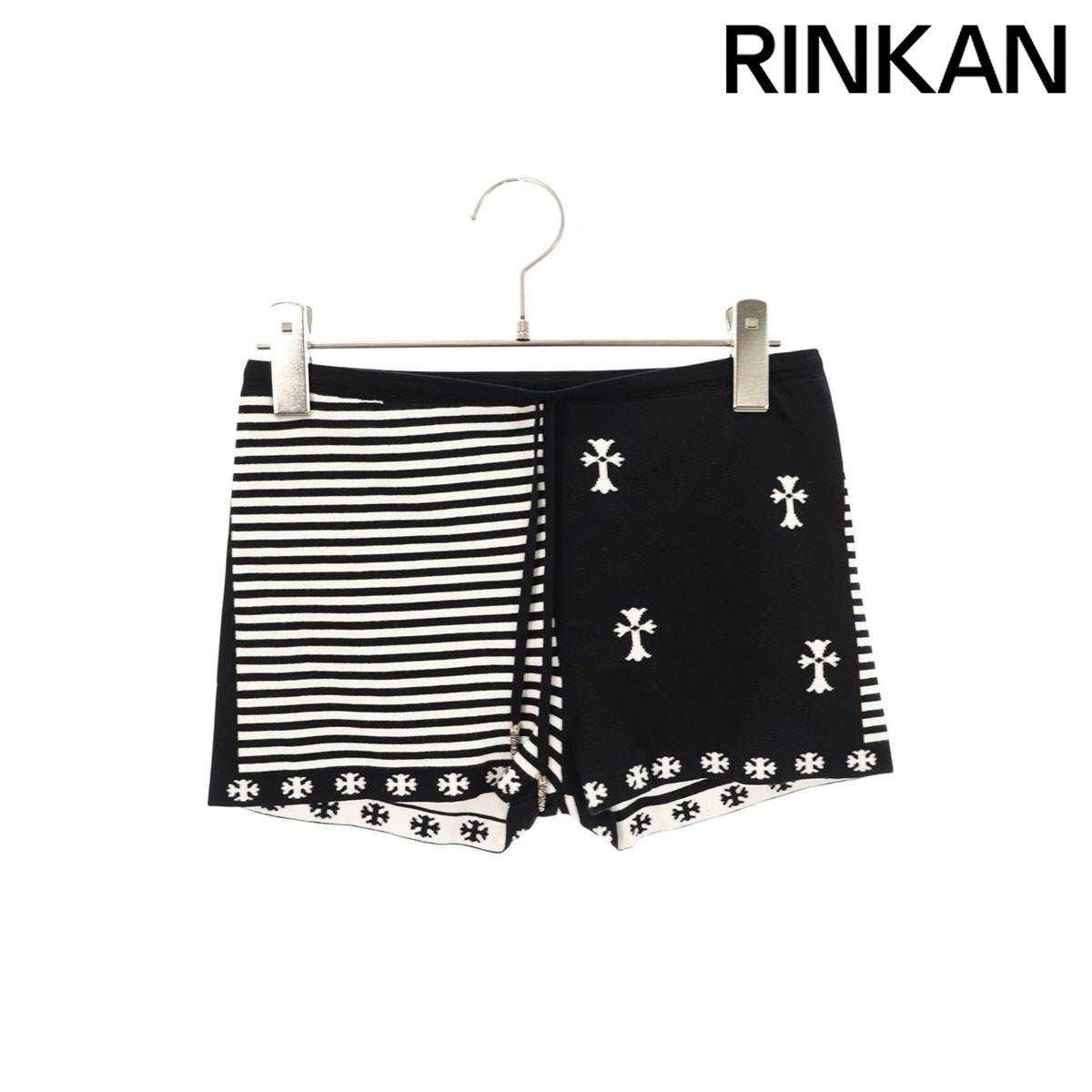 クロムハーツ BOY SHORT DRWSTRNG CHプラススクロールボロチップ付きショートパンツ レディース S