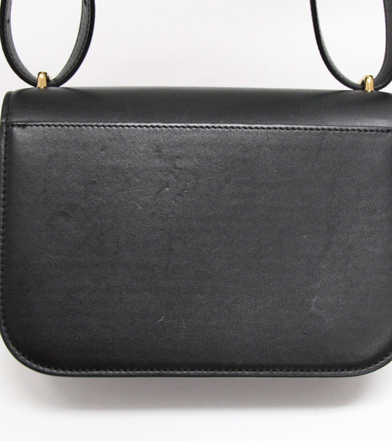 ロエベ LOEWE ゴヤ ショルダーバッグ スモール レザー 黒 【72264
