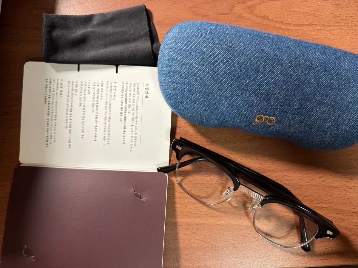白山眼鏡 リンディブロウ シルバー + 保証書