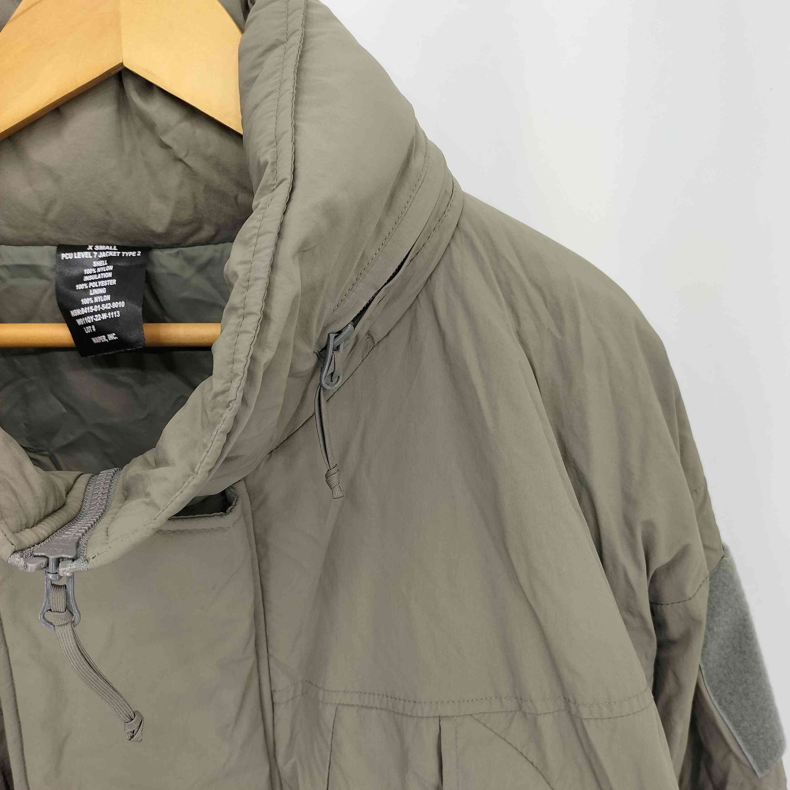 ワイパーインク WAIPER.inc 米軍 PCU LEVEL7 TYPE2 PRIMALOFT 