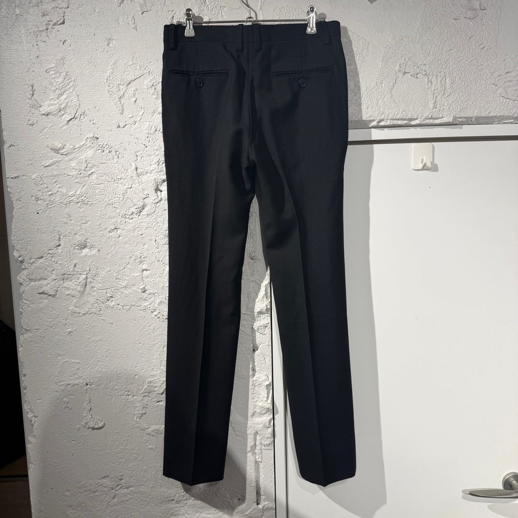 SAINT LAURENT PARIS サンローランパリ 14SS 2Tuck Wool Trousers 