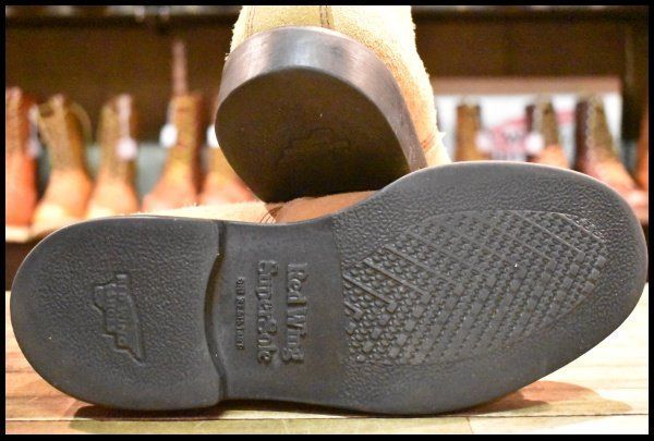 8.5D 良品 旧羽タグ 95年】レッドウィング 8118 スエード スーパー