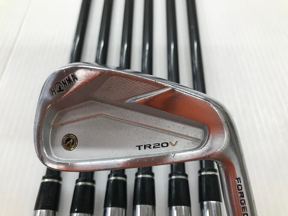 ホンマゴルフ　TOUR WORLD TR20V　VIZARD IB-WF 100　Sフレックス　アイアンセット　中古【最短即日発送】