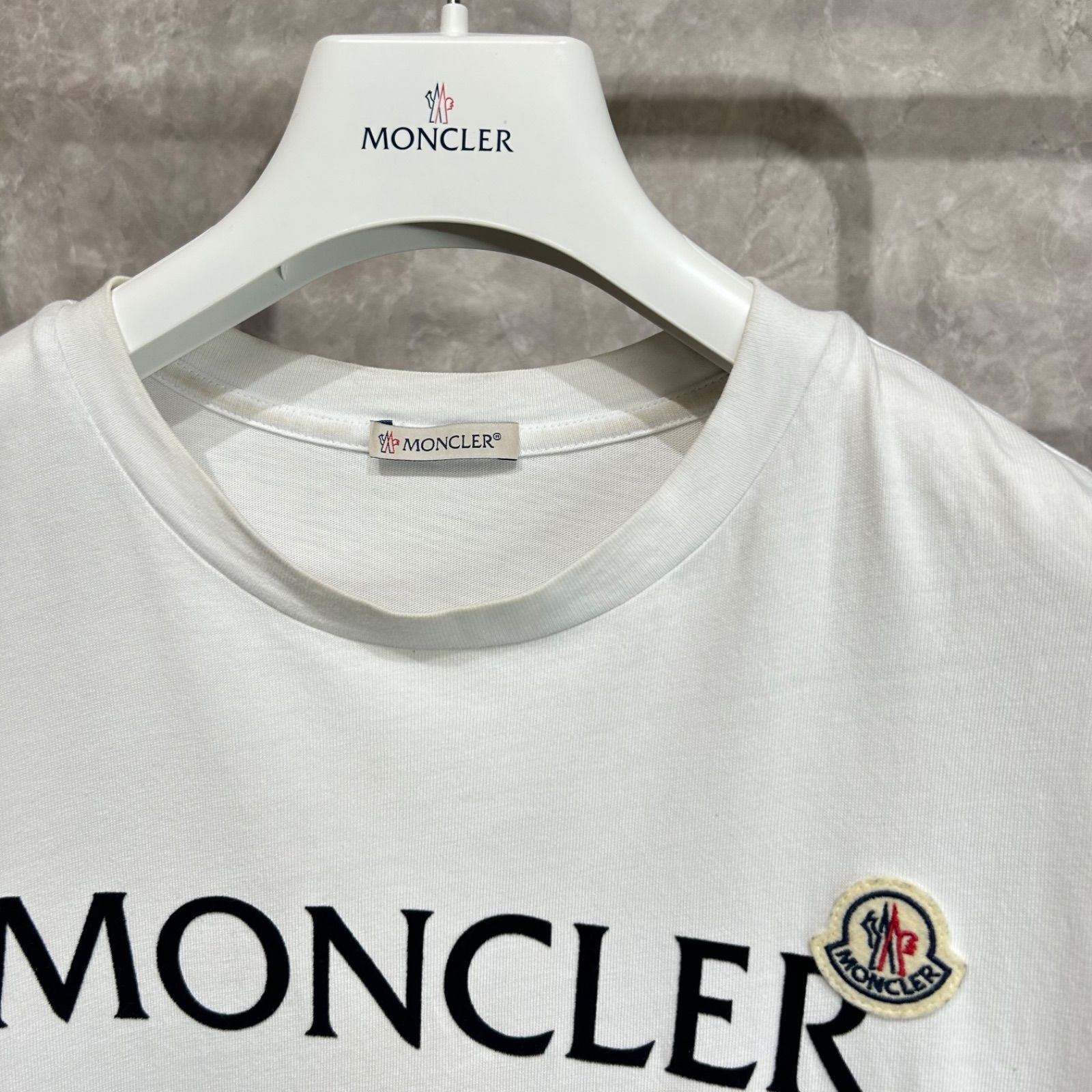 MONCLER モンクレール 半袖Tシャツ白xs - メルカリ