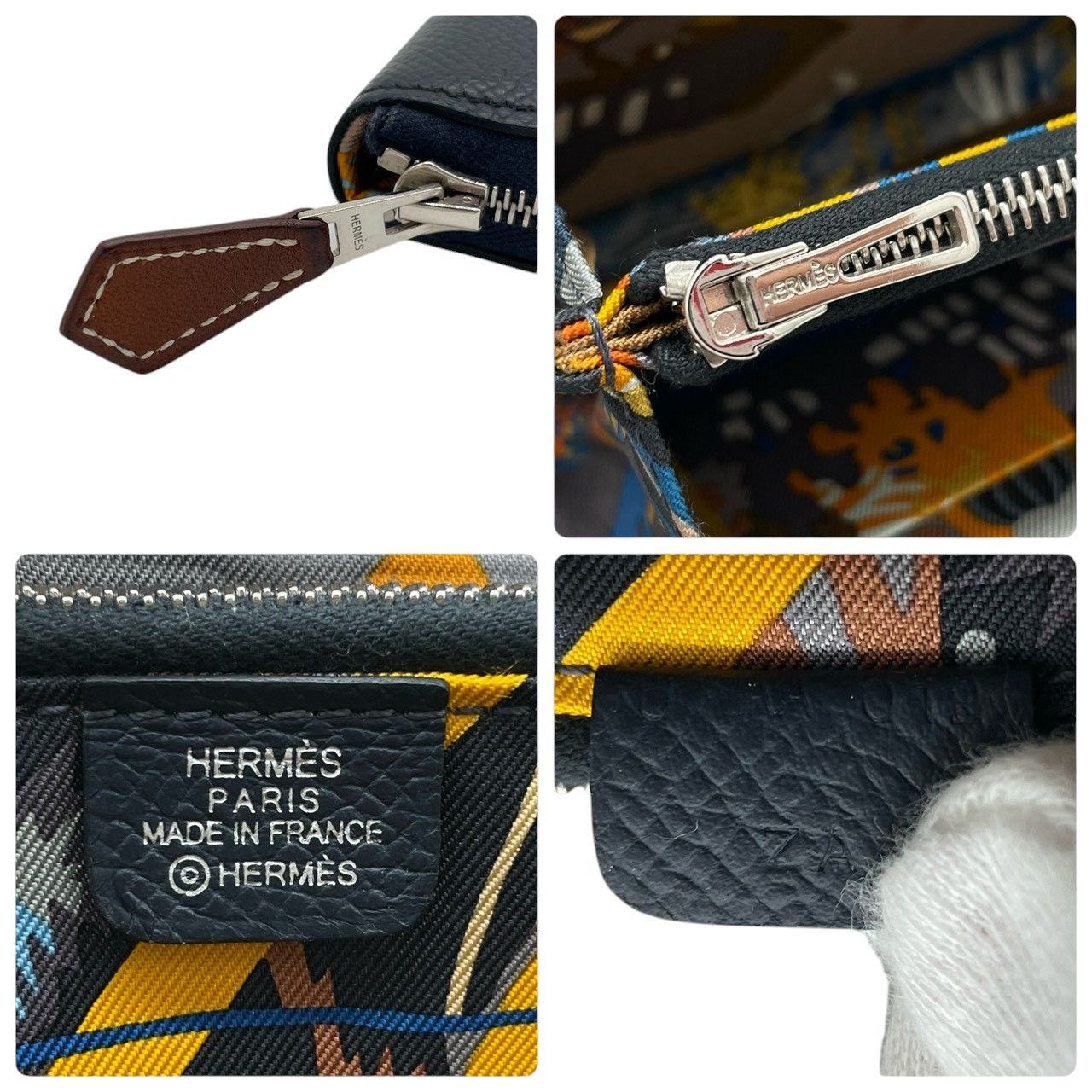 新品未使用】エルメス HEMRES ヴォーエプソン アザップロングシルク 
