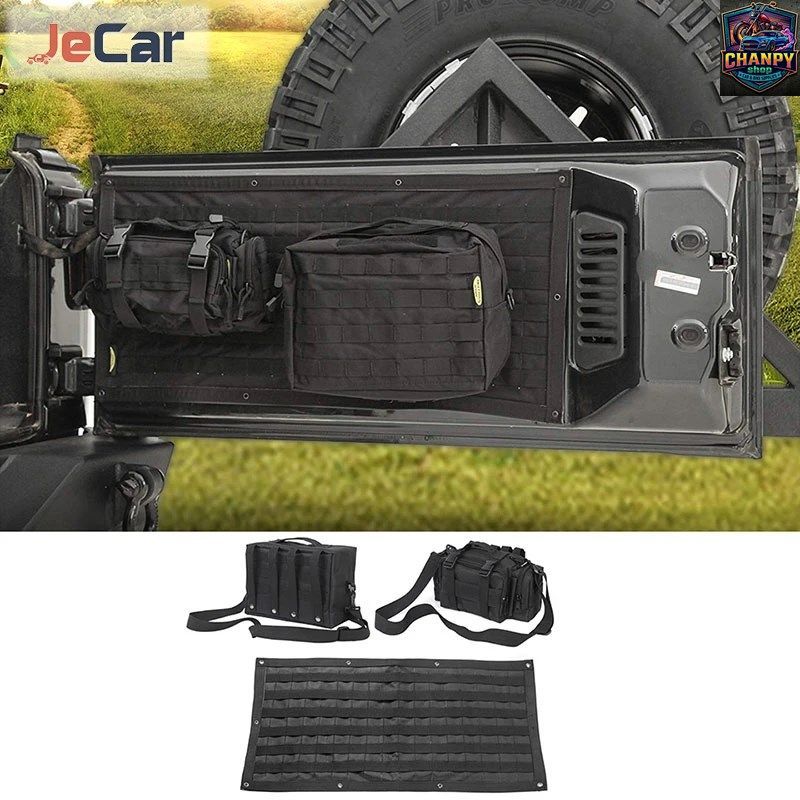 車のテールゲート収納オルガンバッグキットシートバックバッグジープラングラーJK/BJ40インテリア