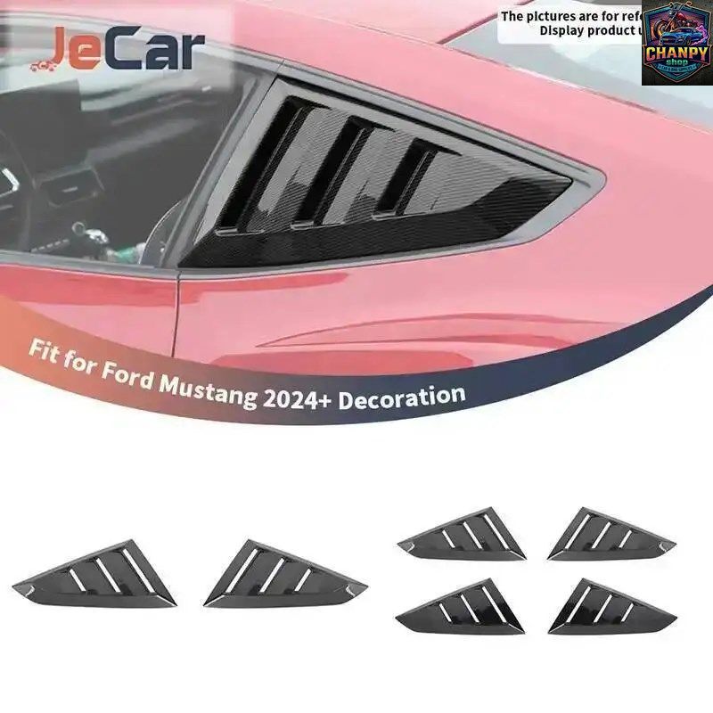 CAR SUNE リアウインドシールドルーバー フォード マスタング 2024年以降 エクステリアウィンドウ