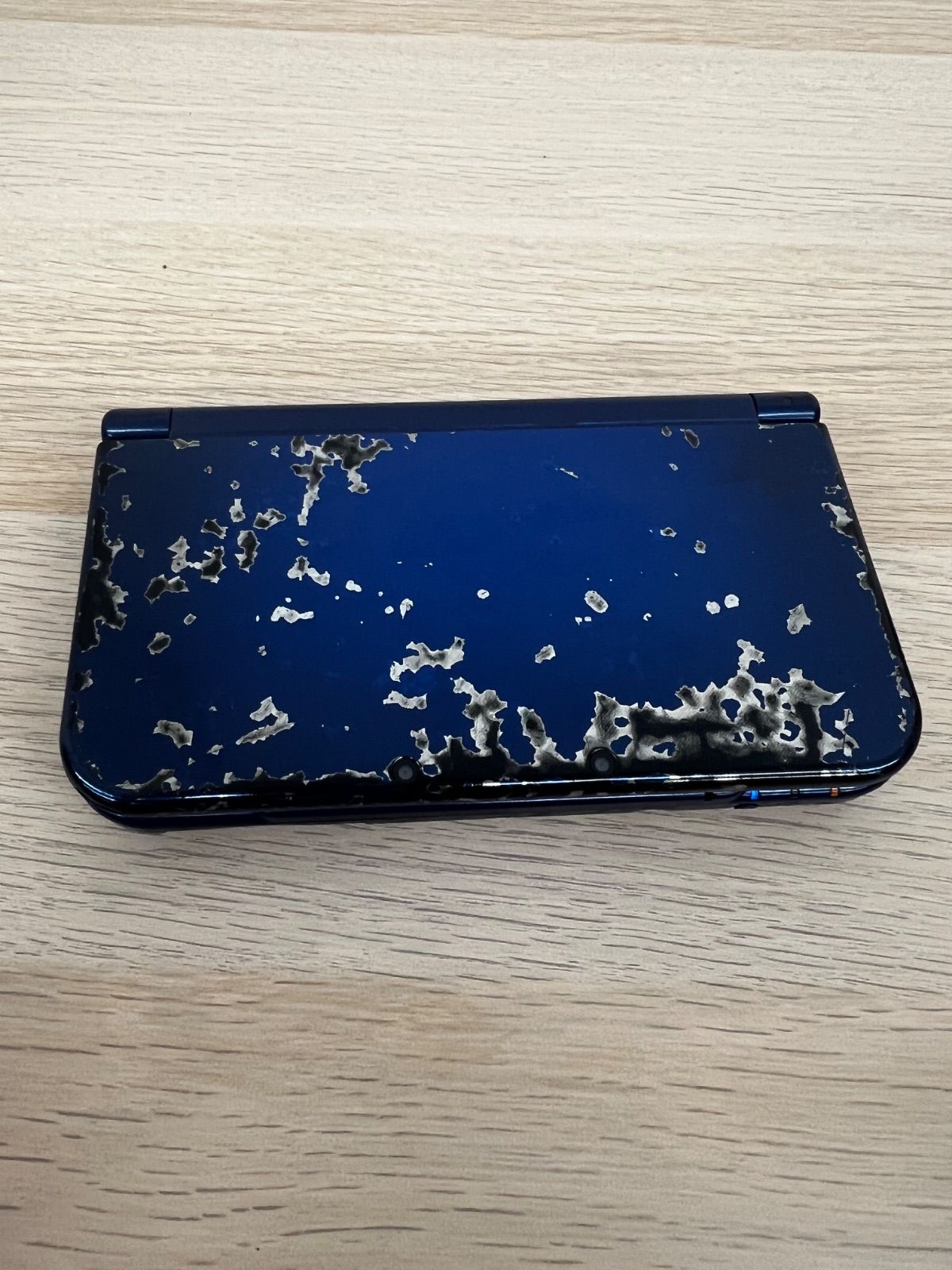 × 【通電動作確認済み】 Newニンテンドー3DS LL メタリックブルー 【ゲーム機本体】 【20】